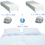 Couette Modulable Literie Twin