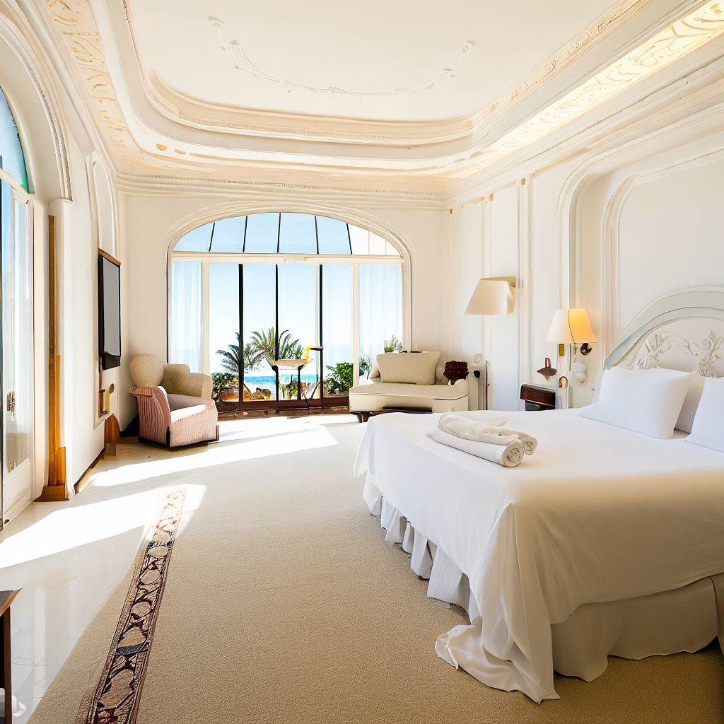 Image illustrative d'une couette de luxe dans un cadre hôtelier