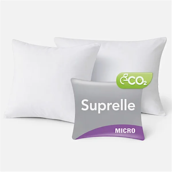Oreiller avec technologie de garnissage Suprelle Micro Eco Origin écologique