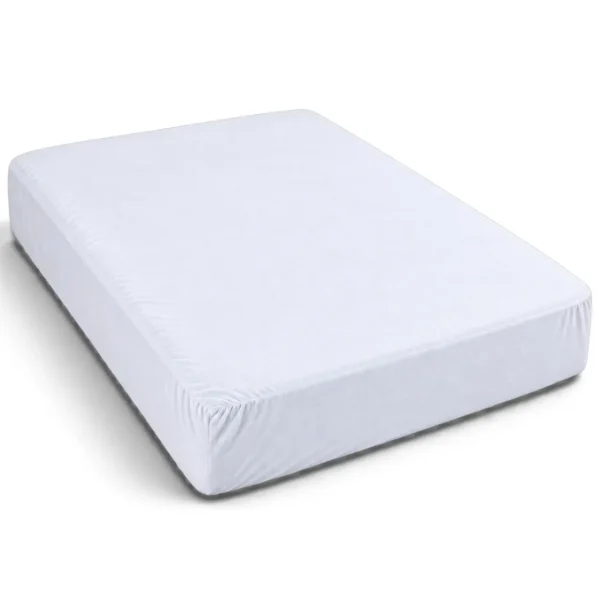 Alèse housse jetable Confort 40HO blanche installée sur un matelas